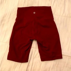 Lululemon Align High Rise 8” biker shorts